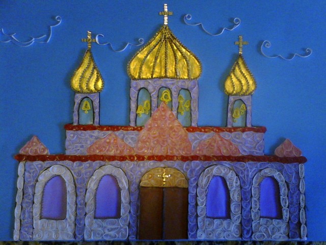 Поделки любимый храм Поделки любимый храм