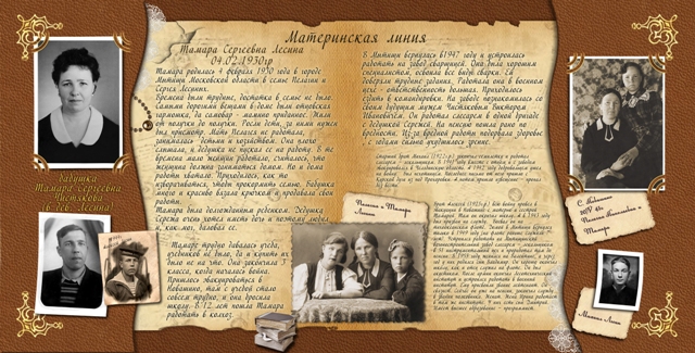Проект летопись моей семьи 4 класс Великий крепко